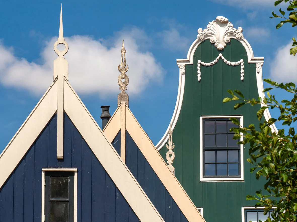 Huizen met mooie details