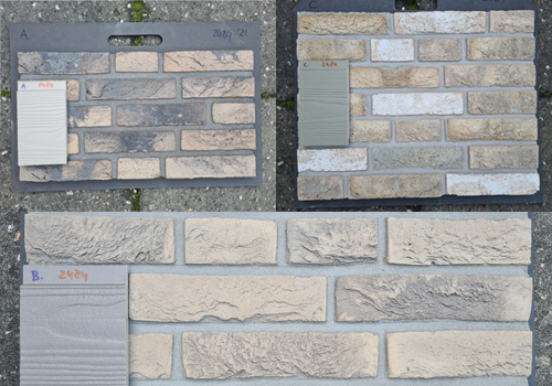 materiaal en kleurgebruik foto